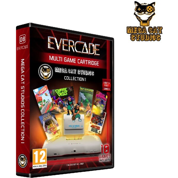 E-shop Home Console Cartridge 08. Mega Cat Studios Collection 1