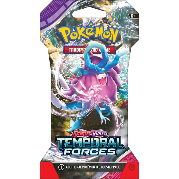 Pokémon TCG: SV05 Temporal Forces - 1 Blister Booster - Pokémon karty - Hlavný obrázok