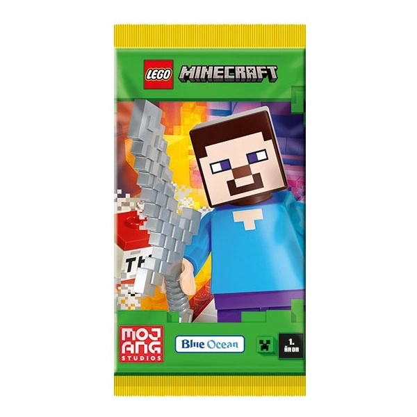 Lego Minecraft TCG Balíček kariet (1. séria) - Zberateľské karty a nálepky - Obrázok S0E6000K01