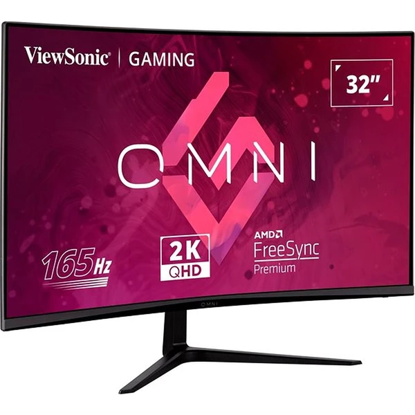 Viewsonic VX3218C-2K 32" prehnutý VA FHD monitor - Monitory - Obrázok S0P2000P01