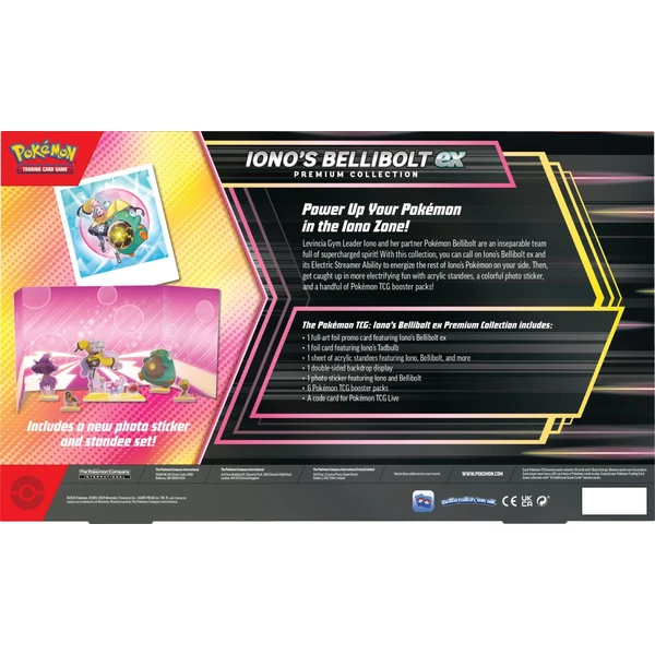 Pokémon TCG: Iono's Bellibolt ex Premium Collection - Pokémon karty - Obrázok S17F000J01
