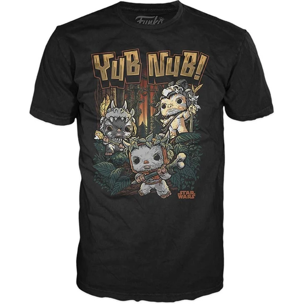 Funko Boxed Tee: Star Wars: Return of the Jedi - Ewok M - Tričká - Obrázok S1OA000P01