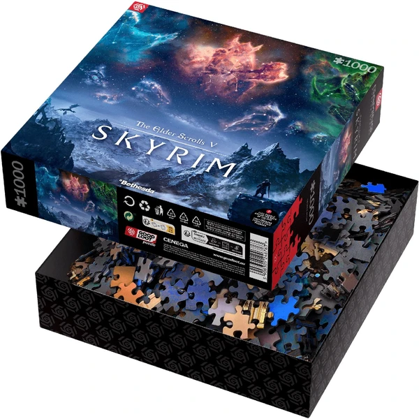 Gaming Puzzle: The Elder Scrolls V – Skyrim (1000) - Puzzle - Obrázok S3I2000P01