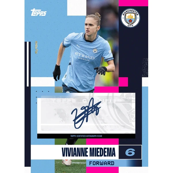 Topps futbalové karty Manchester City FC 2024/25 Team Set - Futbalové karty - Obrázok S3MF000J01