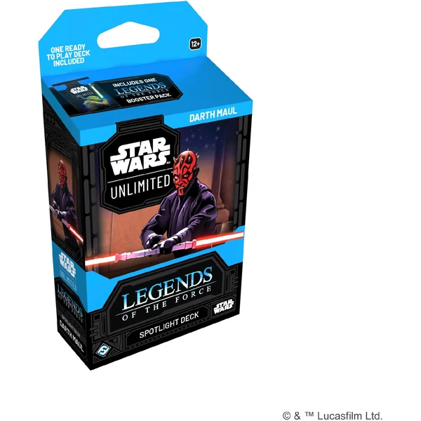 Star Wars: Unlimited 05 - Legends of the Force - Spotlight Deck - Star Wars TCG - Obrázok S4EE000K01