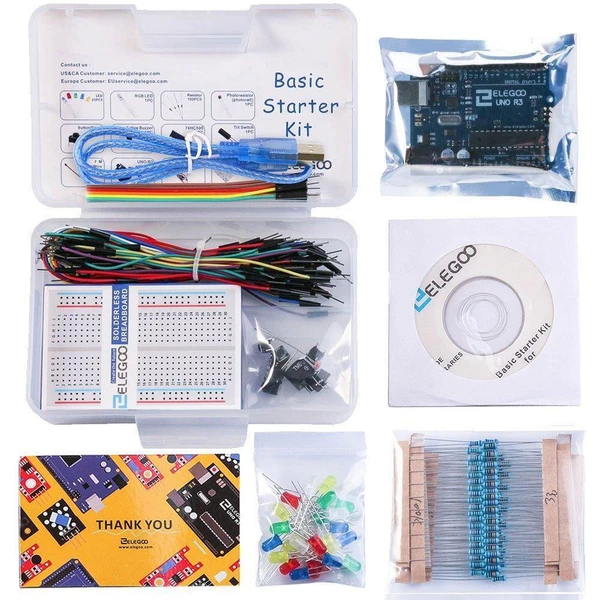 ELEGOO UNO Basic Starter Kit - Inteligentné hračky - Obrázok SAK5000J01