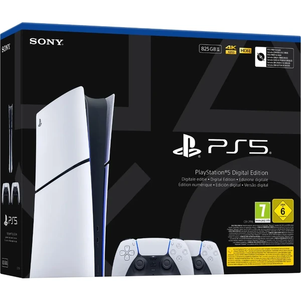 PlayStation 5 Slim Digital Edition 825GB - Konzoly - Obrázok SC4P000K01