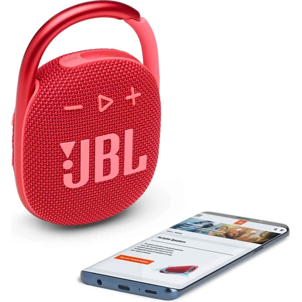 JBL Clip 4 červený - Reproduktory - Obrázok SMM2200401