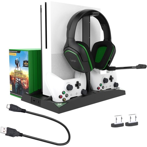 E-shop iPega XB007 Multifunkčný Nabíjací Stojan s Chladením pre Xbox One