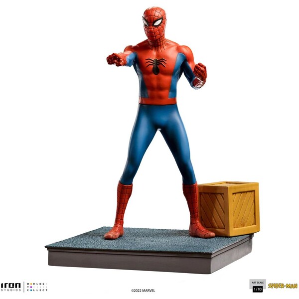 E-shop Soška Iron Studios Marvel: Animated Series 60s - Spider-Man Art Scale 1/10