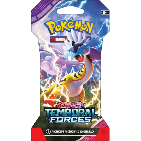 Pokémon TCG: SV05 Temporal Forces - 1 Blister Booster - Pokémon karty - Obrázok T09H000L01