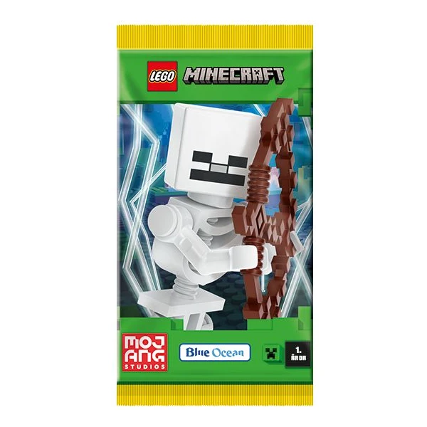 Lego Minecraft TCG Balíček kariet (1. séria) - Zberateľské karty a nálepky - Obrázok T0E6000K01