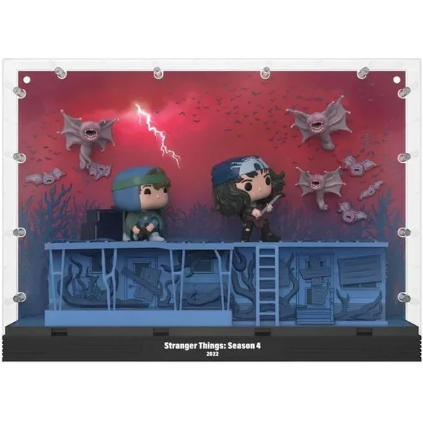 Funko POP! #05 Moments DLX: Stranger Things: Moment - Dustin/Eddie/Demobats Phase Three - Funko POP! - Obrázok T16D000P01