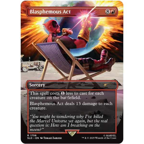 MTG - Secret Lair x Marvel 6 Nonfoil - EN - MTG karty - Obrázok T27F000J01