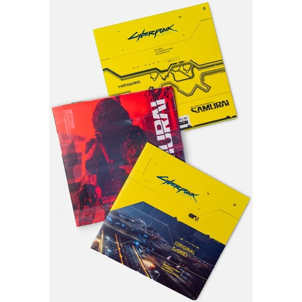 Vinyl Set 3LP - Cyberpunk 2077 soundtrack a Samurai - Vinylové dosky - Obrázok T2E0000N01