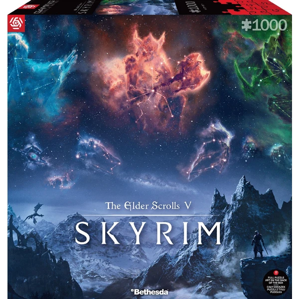 Gaming Puzzle: The Elder Scrolls V – Skyrim (1000) - Puzzle - Obrázok T3I2000P01