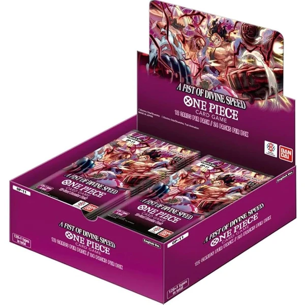 One Piece Card Game: Fist of Divine Speed ??Booster Box (OP11) (24ks) EN - One Piece karty - Hlavný obrázok