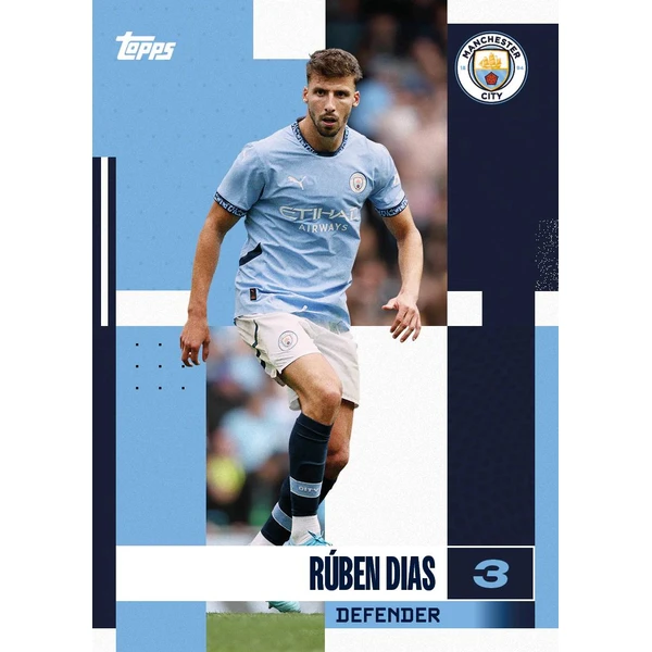 Topps futbalové karty Manchester City FC 2024/25 Team Set - Futbalové karty - Obrázok T3MF000J01