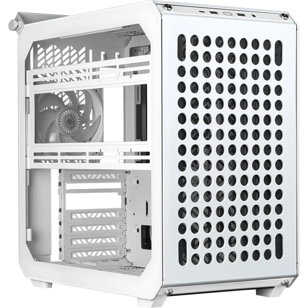 Cooler Master Qube 500 Flatpack, biela - Počítačové skrine - Obrázok T5U1000K01