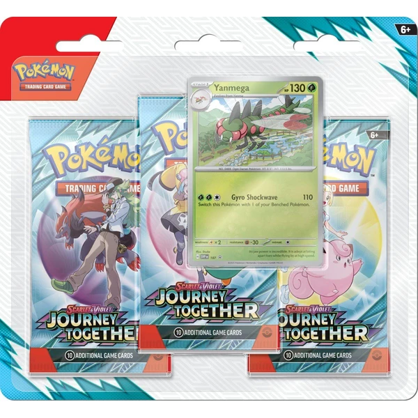 Pokémon TCG: SV09 Journey Together - 3 Blister Booster - Pokémon karty - Obrázok TC1C000O01