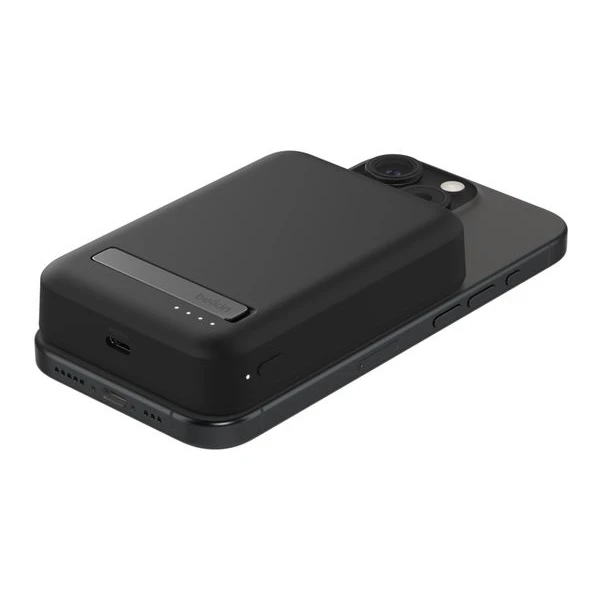 Belkin Boost Charge Pro (Qi2) MagSafe powerbanka, 10000mAh, 15W, čierna - Powerbanky - Obrázok TGAB000J01