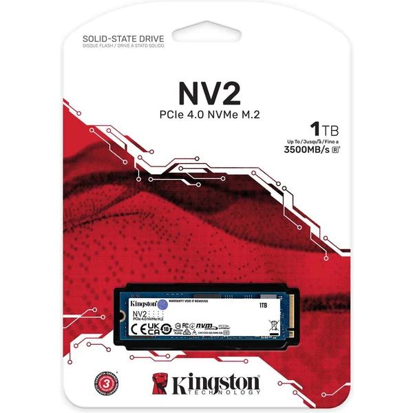 Kingston NV2 PCIe 4.0 NVMe SSD 1TB - SSD - Obrázok TJC4700301