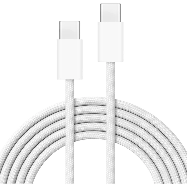 Cubenest zapletený USB-C/USB-C napájací kábel 60W 1m farebné 4ks - Káble a redukcie - Obrázok TRD5000O01