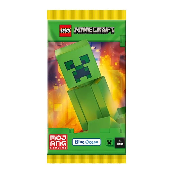 Lego Minecraft TCG Balíček kariet (1. séria) - Zberateľské karty a nálepky - Obrázok U0E6000K01
