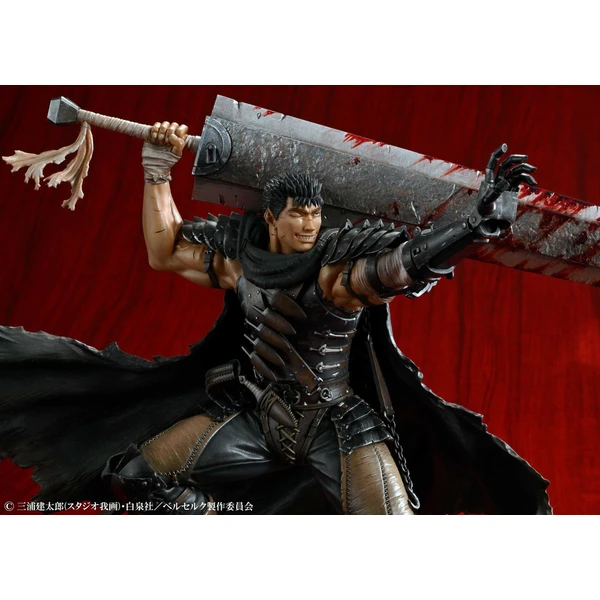 Soška Medicos Entertainment Berserk - Guts Black Swordsman 26 cm - Sochy a sošky - Obrázok U2KD000P01