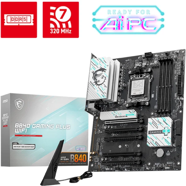 MSI B840 GAMING PLUS WIFI - Základné dosky - Obrázok U2VC000N01