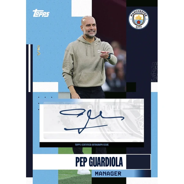 Topps futbalové karty Manchester City FC 2024/25 Team Set - Futbalové karty - Obrázok U3MF000J01