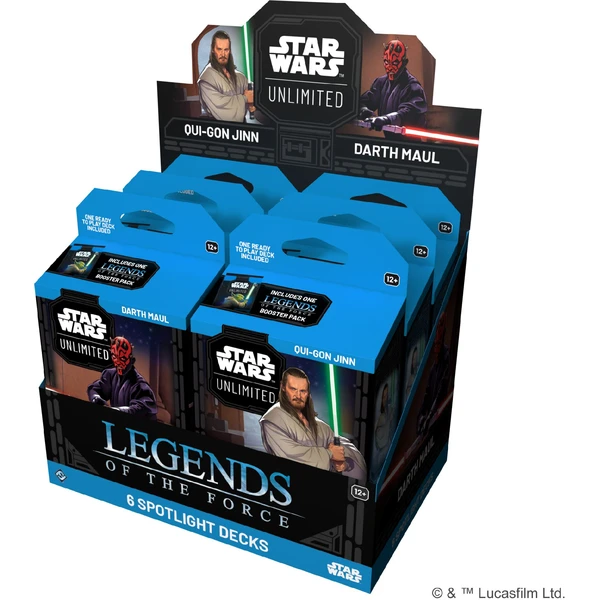 Star Wars: Unlimited 05 - Legends of the Force - Spotlight Deck - Star Wars TCG - Obrázok U4EE000K01