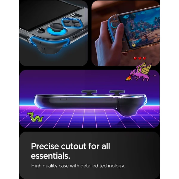 Spigen Air Fit puzdro Nintendo Switch 2 číre - Puzdra - Obrázok U4QF000L01