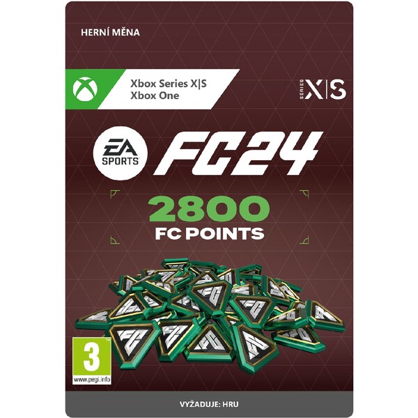 E-shop EA Sports FC 24 - 2800 FC Points (Xbox One/Xbox Series)