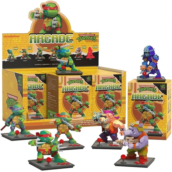 Blind box Mighty Jaxx: Teenage Mutant Ninja Turtles - Arcade Style 10 cm - Figúrky - Hlavný obrázok