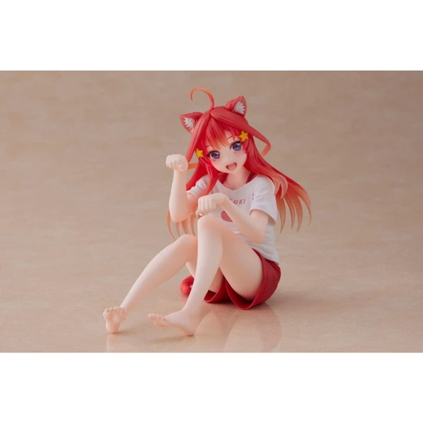 Soška The Quintessential Quintuplets: Desktop Cute - Itsuki Nakano (Cat Roomwear Ver.) - Sochy a sošky - Obrázok UFL3000N01