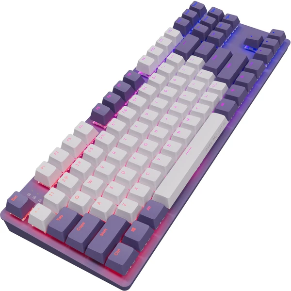 Dark Project One KD87A Skeleton Violet/White / ABS top print / G3MS Mechanical Sapphire (ENG) - Klávesnice - Obrázok ULT9700301