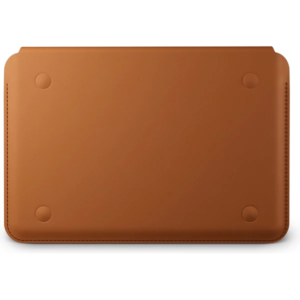 Epico Leather Sleeve kožené pouzdro pro Macbook Pro 13,3"/Air 13"/Air 13,6" hnědé - Puzdra - Obrázok UP8F000K01