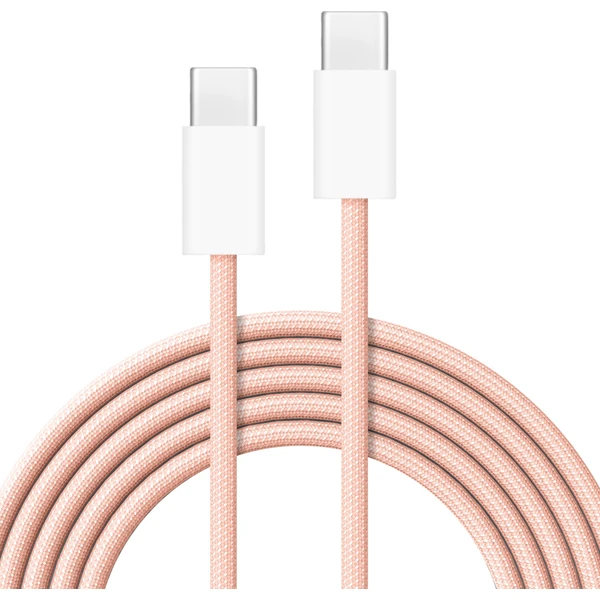 Cubenest zapletený USB-C/USB-C napájací kábel 60W 1m farebné 4ks - Káble a redukcie - Obrázok URD5000O01
