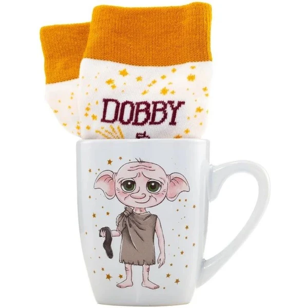 Darčekový set dámsky Harry Potter - Dobby (hrnček a ponožky) - Darčekové sady - Hlavný obrázok