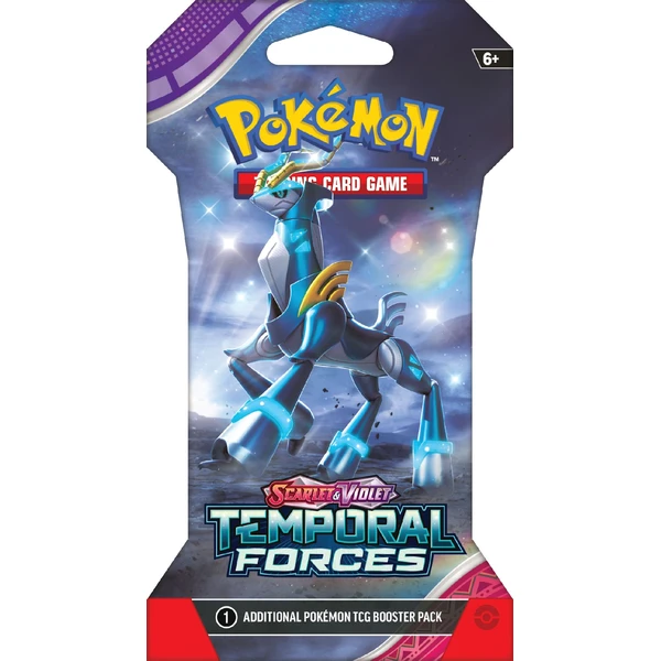 Pokémon TCG: SV05 Temporal Forces - 1 Blister Booster - Pokémon karty - Obrázok V09H000L01