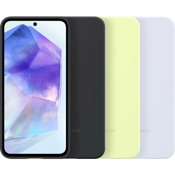 Samsung Silicone Case Galaxy A55 svetlo modrý - Puzdra - Obrázok V0Q2000O01