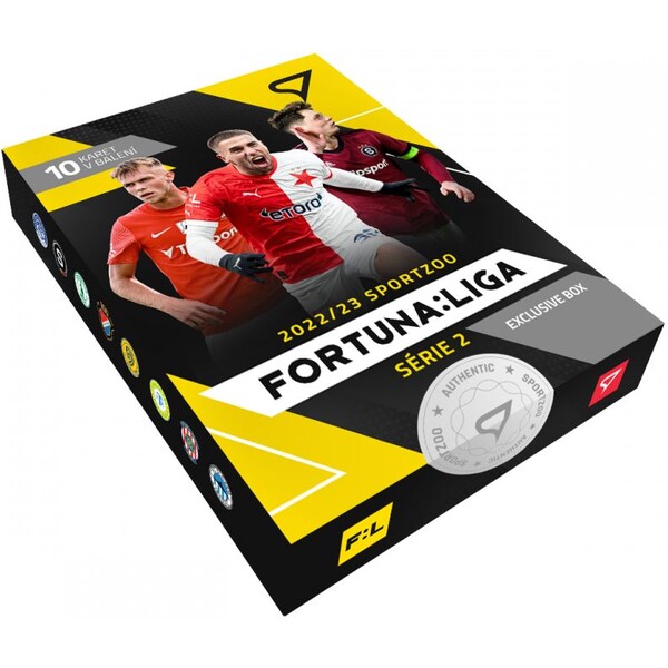 E-shop Futbalové karty SportZoo Exclusive box FORTUNA: LIGA 2022/23 – 2. séria