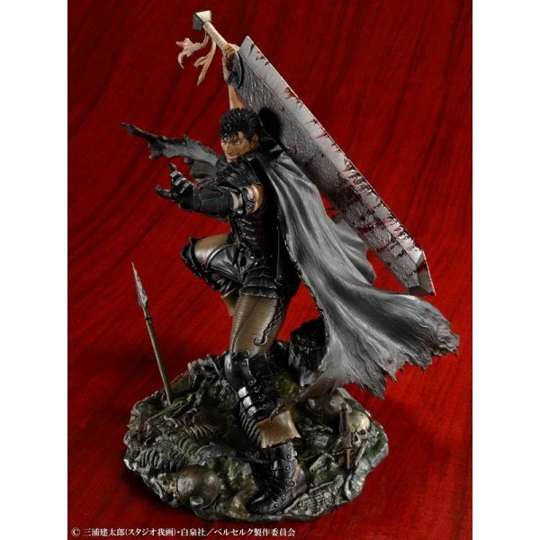 Soška Medicos Entertainment Berserk - Guts Black Swordsman 26 cm - Sochy a sošky - Obrázok V2KD000P01
