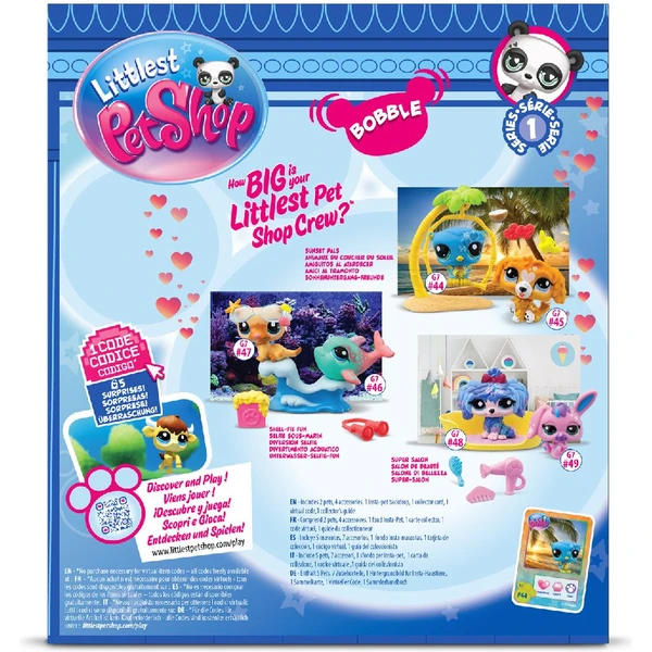 Littlest Pet Shop balenie 2 figúrok Petfluenceri MIX - Figúrky - Obrázok V5O7000K01