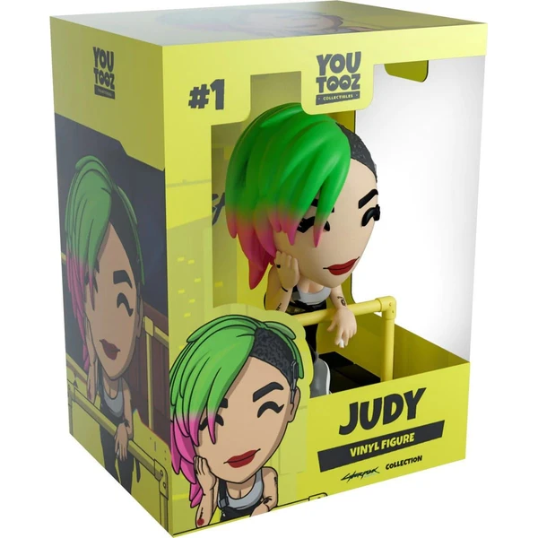 Figúrka Youtooz Cyberpunk 2077 - Judy Alvarez 10 cm  - Figúrky - Obrázok V5SB000P01