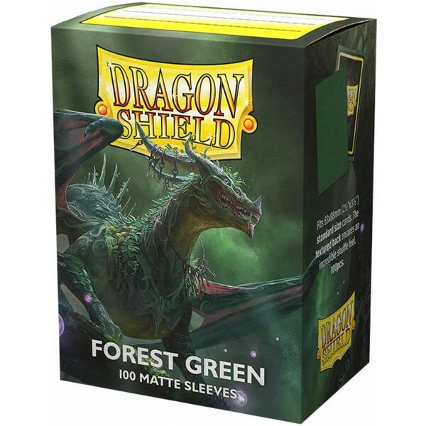 E-shop Dragon Shield Standard Matte Sleeves Forest Green (100 zľavov)