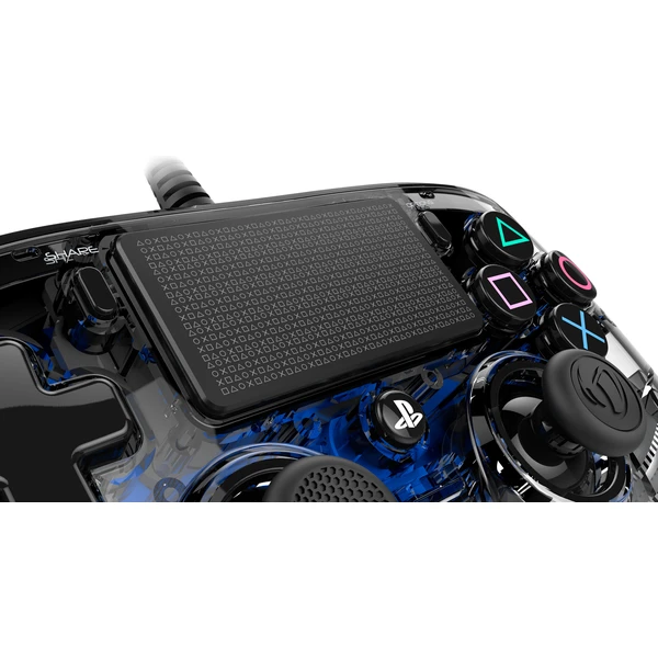 PS4 HW Gamepad Nacon Compact Controller Clear Blue - Herné ovládače - Obrázok V7OH100201