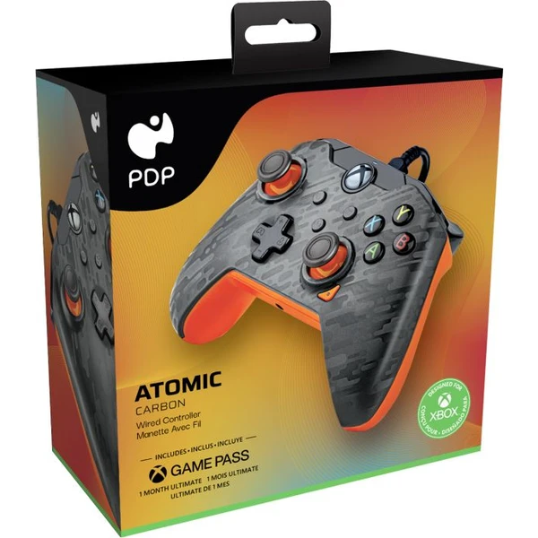 PDP XS/XO/PC Wired Controller pre Xbox Series X - Atomic Carbon - Herné ovládače - Obrázok V8AWF00101