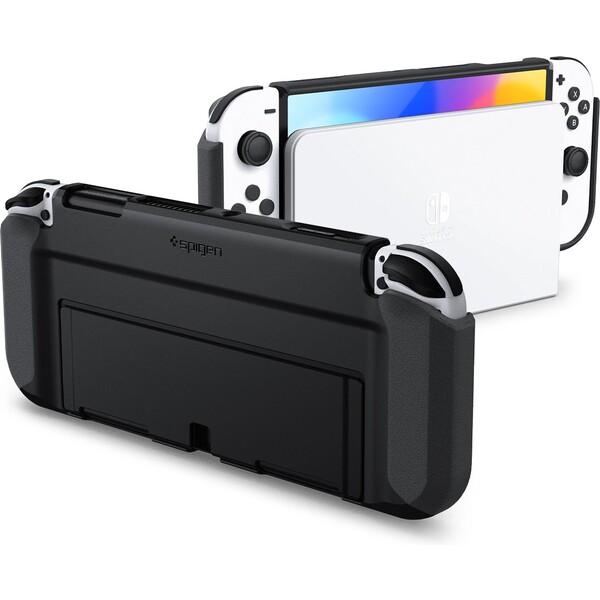 E-shop Spigen Thin Fit ochranný kryt pre Nintendo Switch OLED čierny